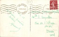 VINTAGE POSTCARD Heavy Grolle And the Basilica