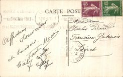 VINTAGE POSTCARD Heavy Sight D together of the Basilica