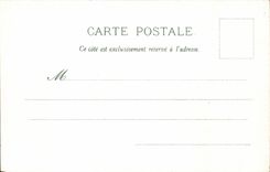 VINTAGE POSTCARD Heavy Procession Of the Patients In front of L Church Of the Rosary