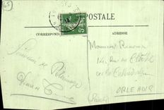 VINTAGE POSTCARD Heavy the cave