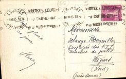 VINTAGE POSTCARD Heavy