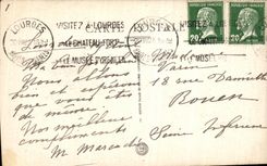 VINTAGE POSTCARD Heavy the Cave