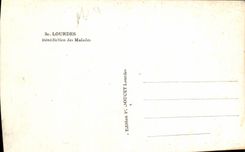 VINTAGE POSTCARD Heavy Blessing of the Patients