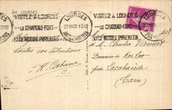 VINTAGE POSTCARD Heavy the cave