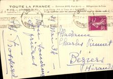 VINTAGE POSTCARD Heavy