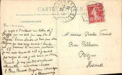 VINTAGE POSTCARD Heavy the Cave