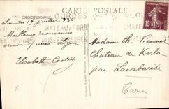 VINTAGE POSTCARD Heavy Entry Of the Rosary Blessing of Very St Sacrament