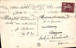 VINTAGE POSTCARD Heavy Sermon With the Cave