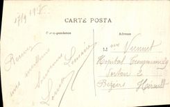 VINTAGE POSTCARD Heavy Sight On Gave the Peak of Jer