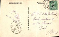 VINTAGE POSTCARD Heavy the Cave