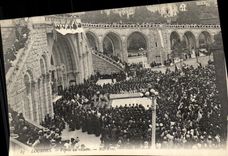 VINTAGE POSTCARD Heavy Vespers of the rosary
