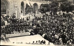 VINTAGE POSTCARD Heavy Vespers with the Rosary