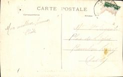 VINTAGE POSTCARD Heavy the Couronnee Virgin and the Fort