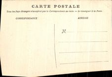 VINTAGE POSTCARD Heavy the procession in front of the rosary