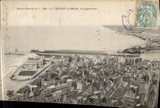 VINTAGE POSTCARD Treport and Mers View