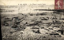 CPA Puys La Plage a Maree Basse