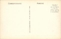 VINTAGE POSTCARD Castle of Fontainebleau Course of the Fountains And Statue D Ulysses