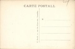 VINTAGE POSTCARD Drill of Fontainebleau L hippopotamus