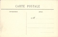 VINTAGE POSTCARD Drill of Fontainebleau the Table of the Large Master