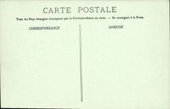 VINTAGE POSTCARD Fontainbleau the Drill the Sphinx of the druids