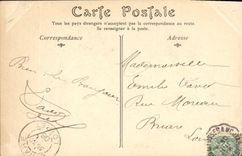 VINTAGE POSTCARD Fontainebleau the Throne room