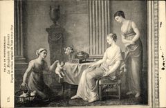 VINTAGE POSTCARD Fontainebleau the Palate commercial D Vien loves