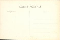 VINTAGE POSTCARD Fontainebleau Ruins of L Abbey of Franchard Children