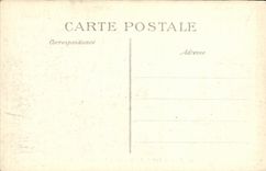 VINTAGE POSTCARD Fontainebleau Drill Falls with the Wolves