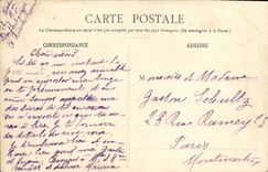 VINTAGE POSTCARD Fontainebleau Palate Of Pond of Carps and Museum Chinese