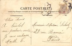 VINTAGE POSTCARD Drill De Fontainebleau Palate Living room of the Tapestries