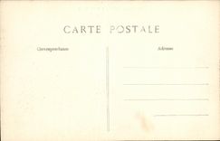 VINTAGE POSTCARD Drill of Fontainebleau Road of the Throat to the Medlar trees