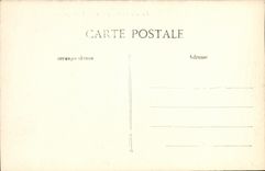 VINTAGE POSTCARD Drill of Fontainebleau Sphinx of the Druids