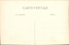 VINTAGE POSTCARD Drill of Fontainebleau Pond to the Members of a league Sanguinede Fountain
