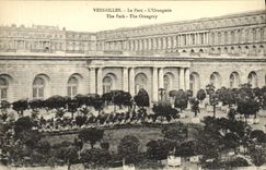 VINTAGE POSTCARD Versailles the Park L Orangery