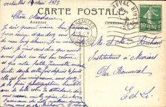 CPA Versailles Parc du Petit Trianon Pavillon Francais