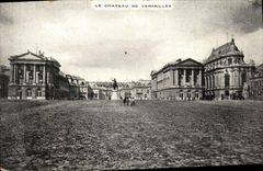 VINTAGE POSTCARD Versailles the Castle