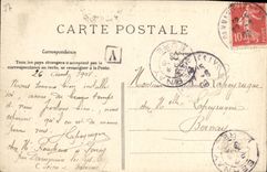 VINTAGE POSTCARD Dammarie the Lilies Ruins of L Abbey of the Lily