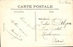 VINTAGE POSTCARD Tool bags in Brie the Massive Park and source of L Eaglet