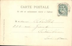 VINTAGE POSTCARD Meaux Staircase Of the Old Chapter