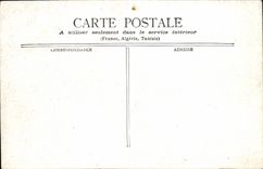 VINTAGE POSTCARD Palate of Oval Fontainebleau Court