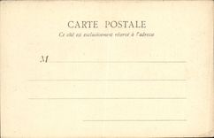 VINTAGE POSTCARD Palais of Fontainebleau Carries Golden and Vault Saturnin Saint