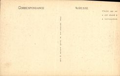 VINTAGE POSTCARD Palais of Fontainebleau the Frontage Dimensions Horseshoe