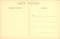 VINTAGE POSTCARD Palate of Fontainebleau the Baptistry