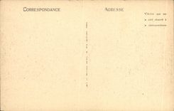 VINTAGE POSTCARD Palate of Fontainebleau Court of the Good byes