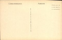 VINTAGE POSTCARD Palate of Fontainebleau View of the Castle of L Pond