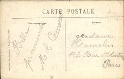 VINTAGE POSTCARD Palate of Fontainebleau the Small Apartments Study of Josephine