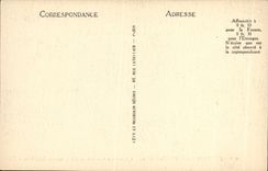 VINTAGE POSTCARD Palais of Fontainebleau the Castle has Coucher L Empress