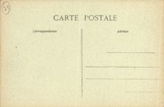 VINTAGE POSTCARD Villebouzin by Longpont the Castle of the Dimension of the Park