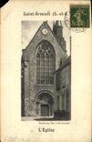 VINTAGE POSTCARD Holy Arnoult L church