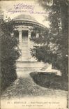 VINTAGE POSTCARD Mereville Gifts L Old park of the Castle the Temple of L Love